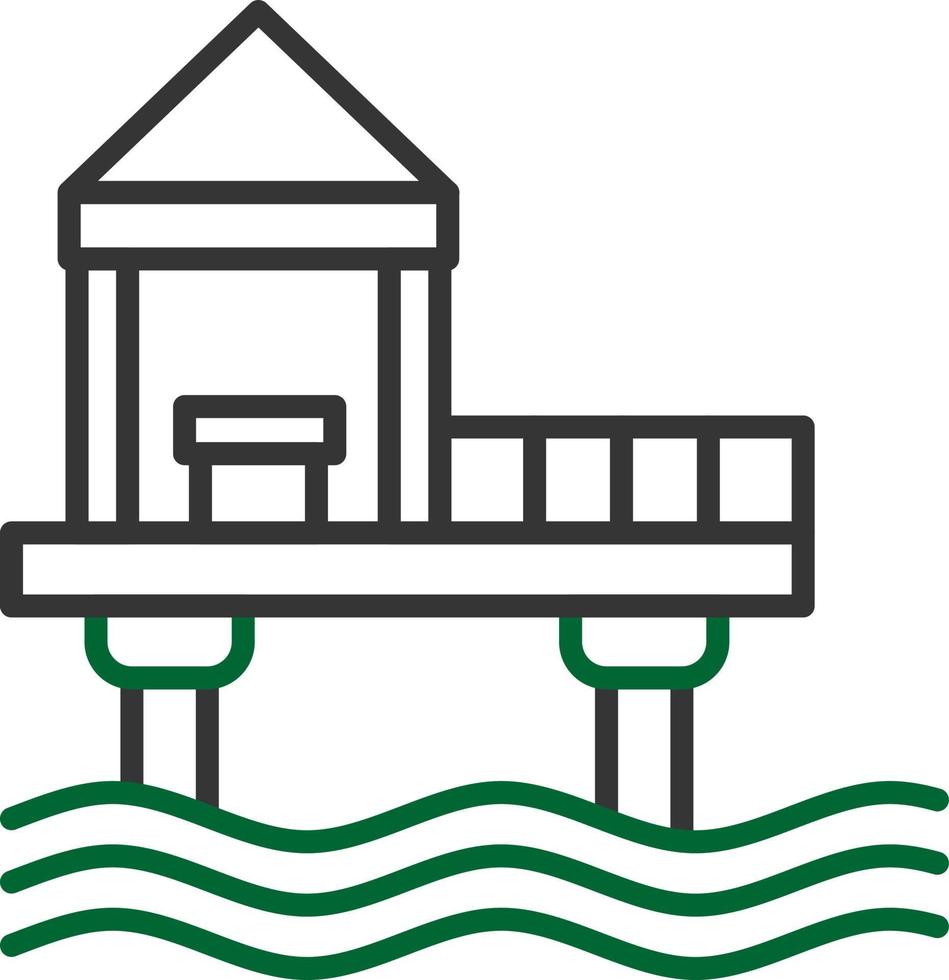 Dock Creative Icon Design vector