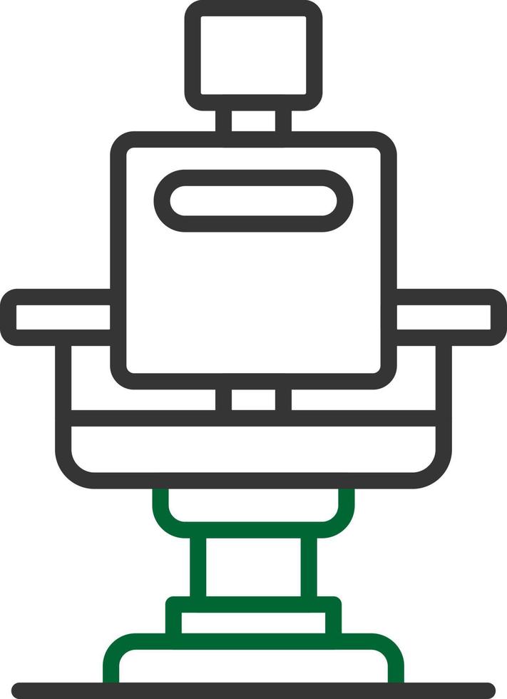 Barber Chair Creative Icon Design vector