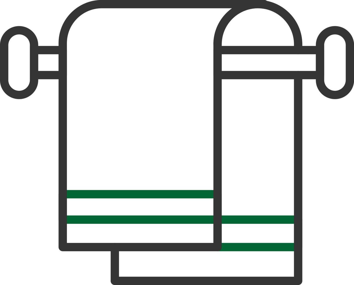Towel Creative Icon Design vector