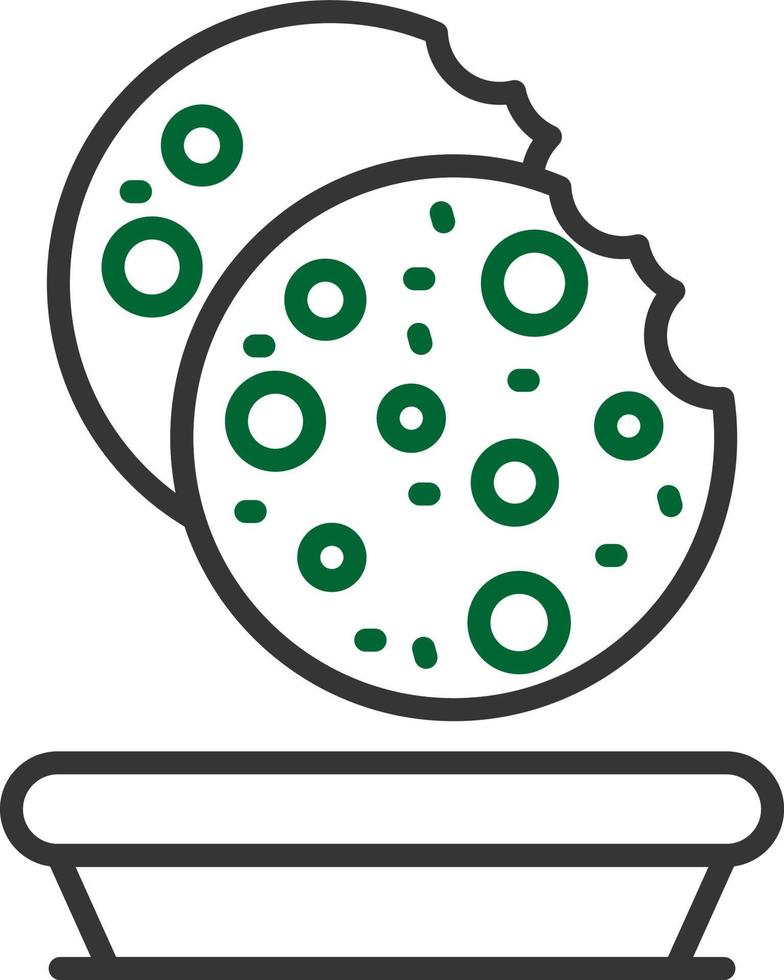 Pita Bread Creative Icon Design vector