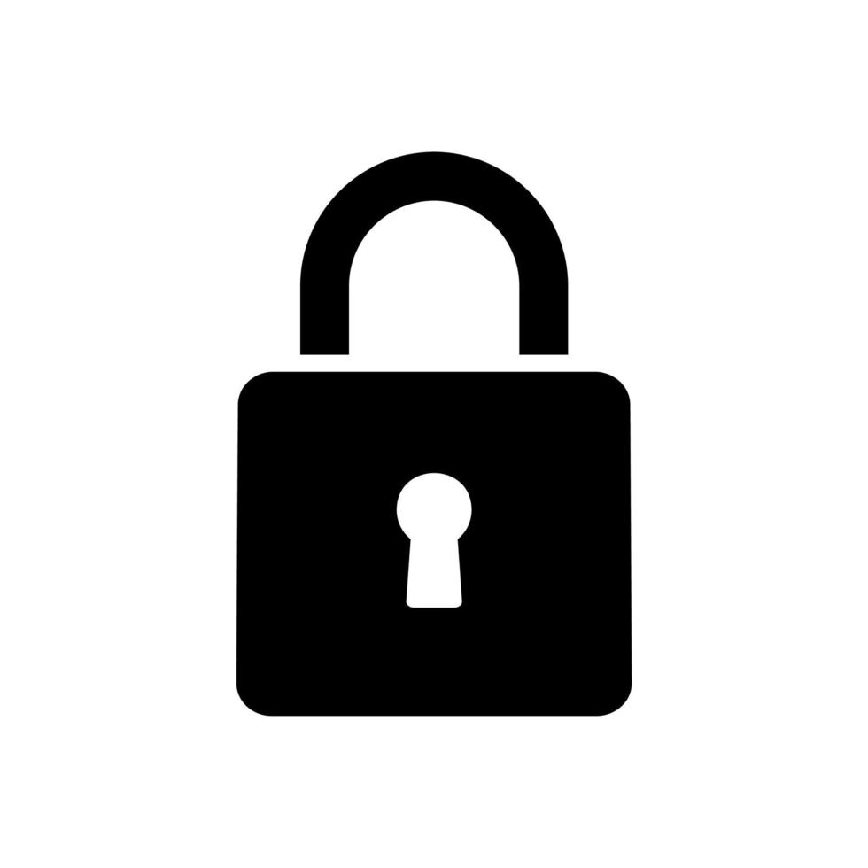 padlock vector icon