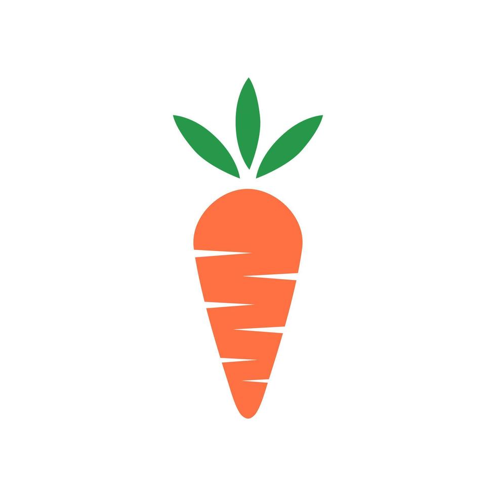 carrot abstract vector logo