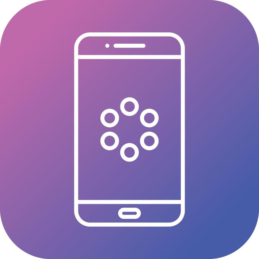 Unique Watch Synchronization Vector Line Icon