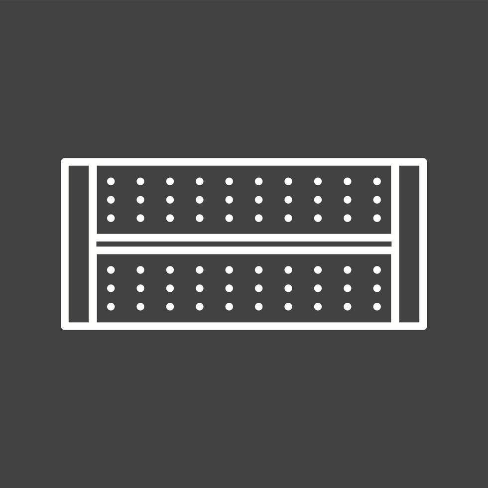 Unique LED Lght Vector Line Icon