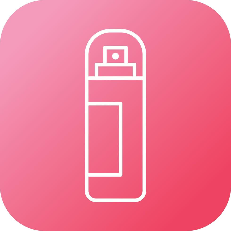 Unique Spray Vector Line Icon