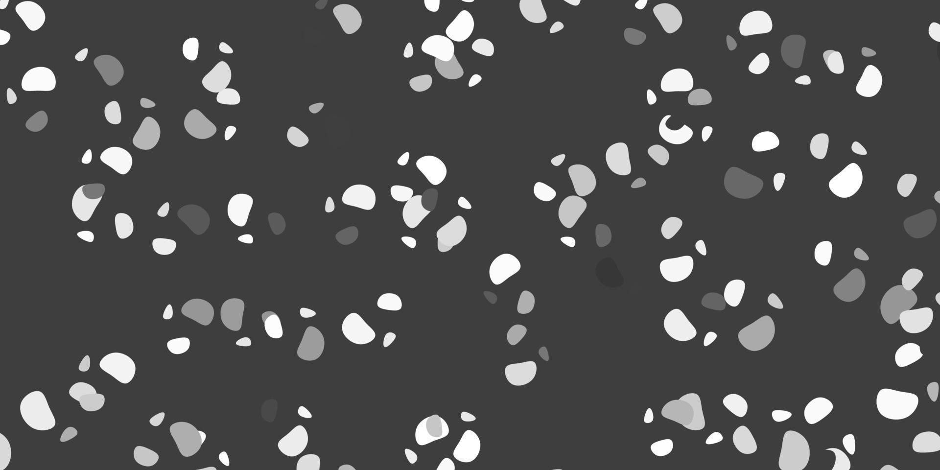 plantilla de vector gris claro con formas abstractas.