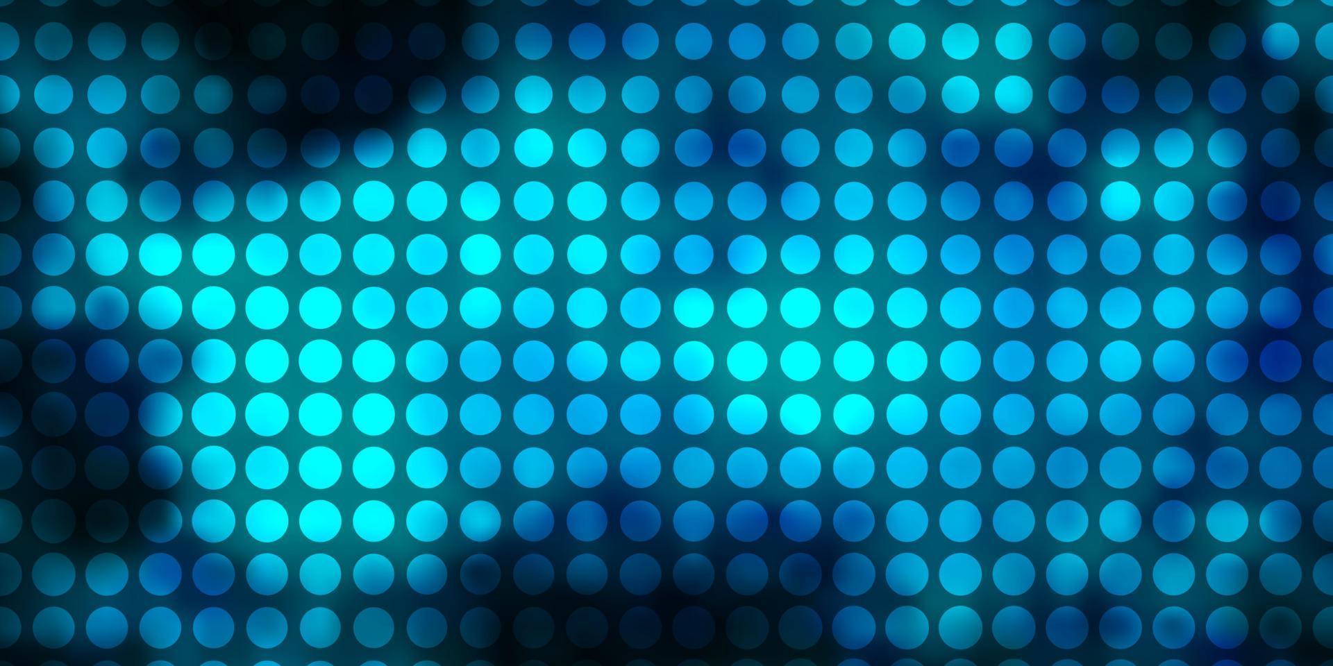 Light BLUE vector pattern with circles.