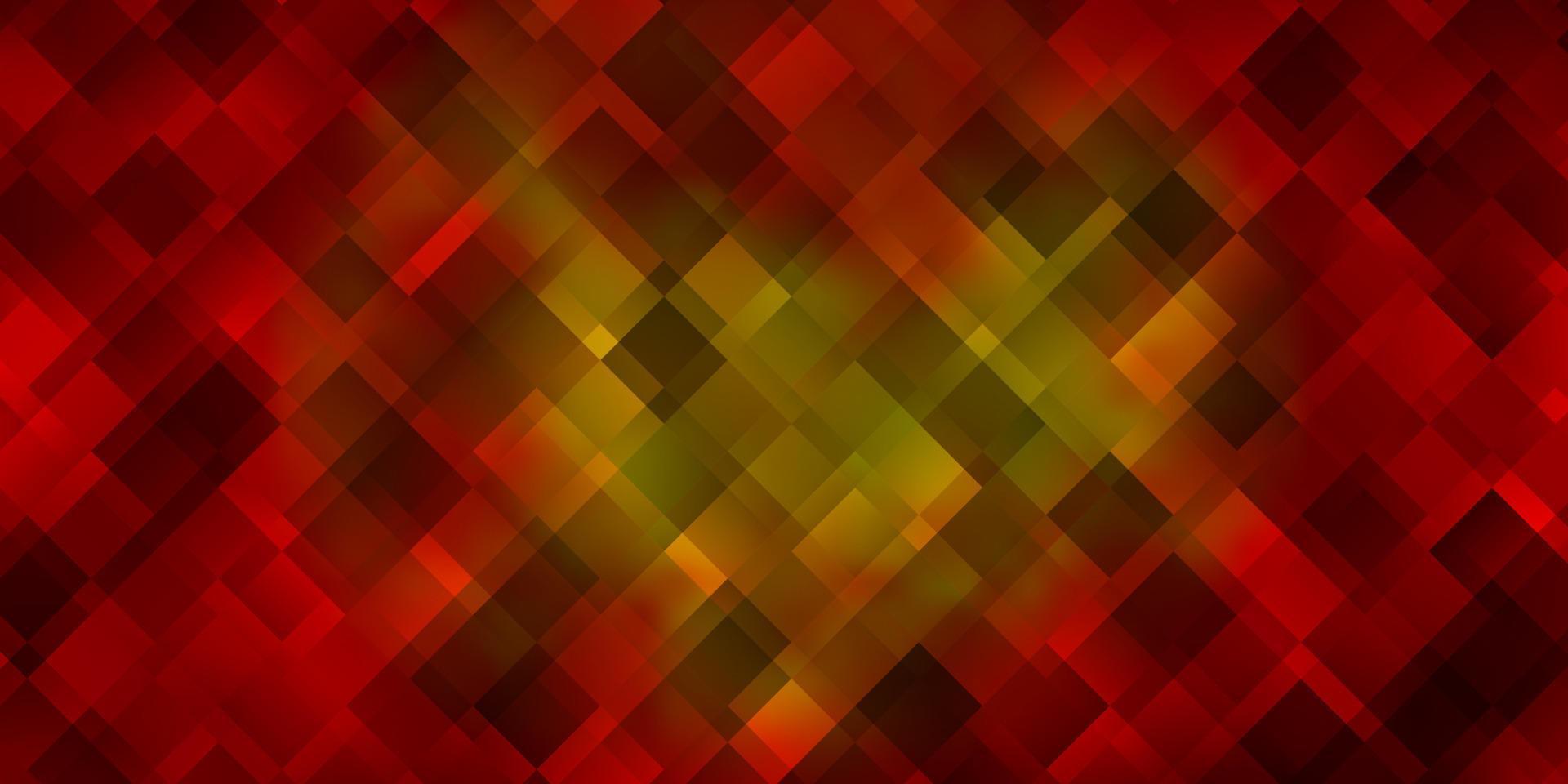 Dark Red vector backdrop with rectangles.
