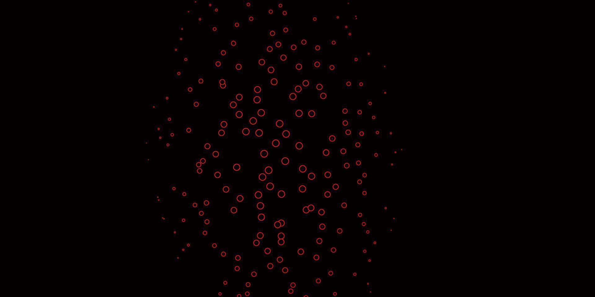 Dark Red vector backdrop with dots.