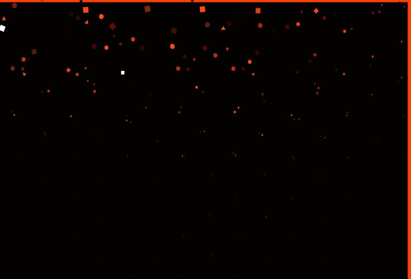 Light Red vector layout with circles, lines, rectangles.