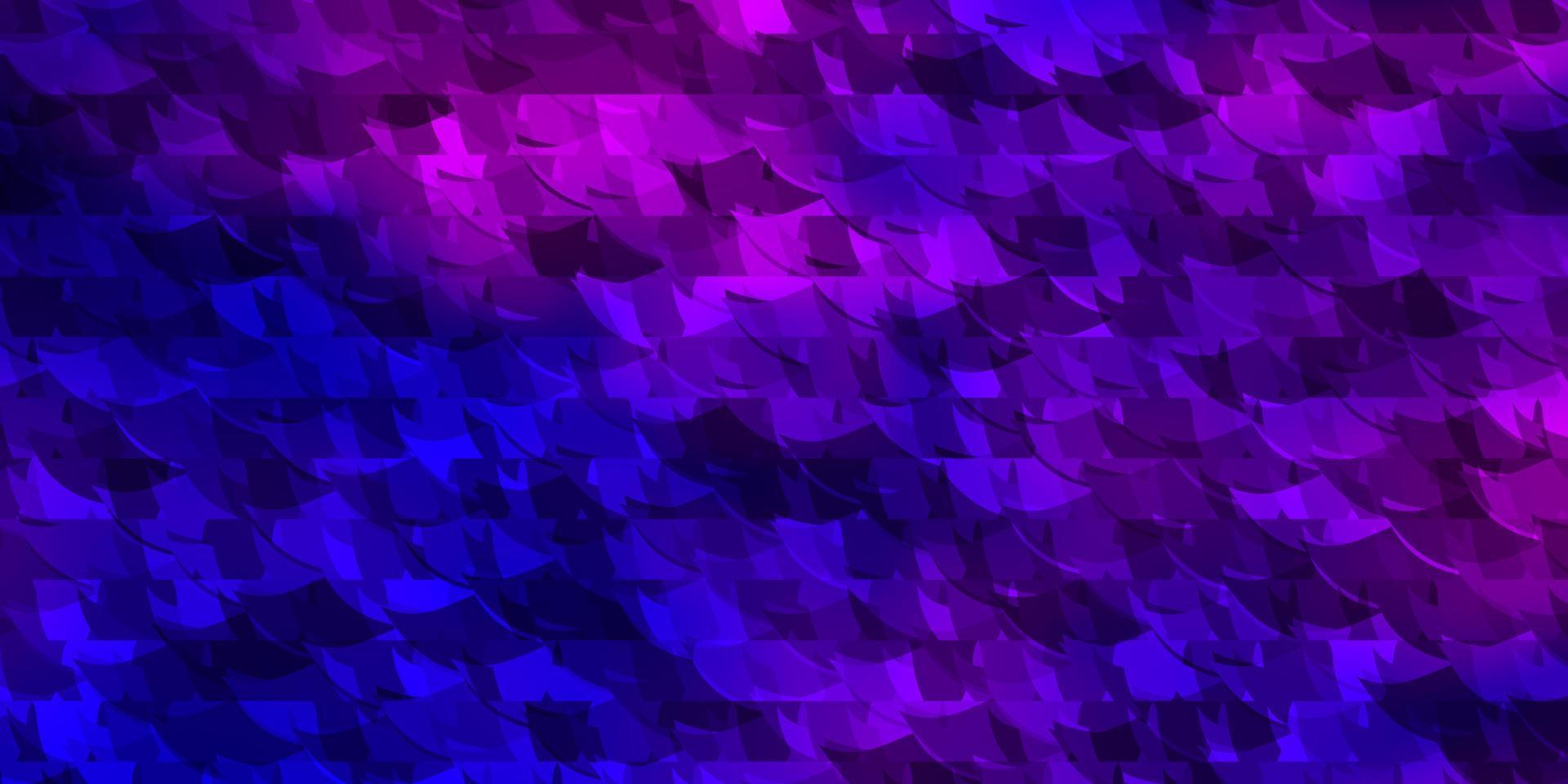 Light Purple, Pink vector background with triangles.