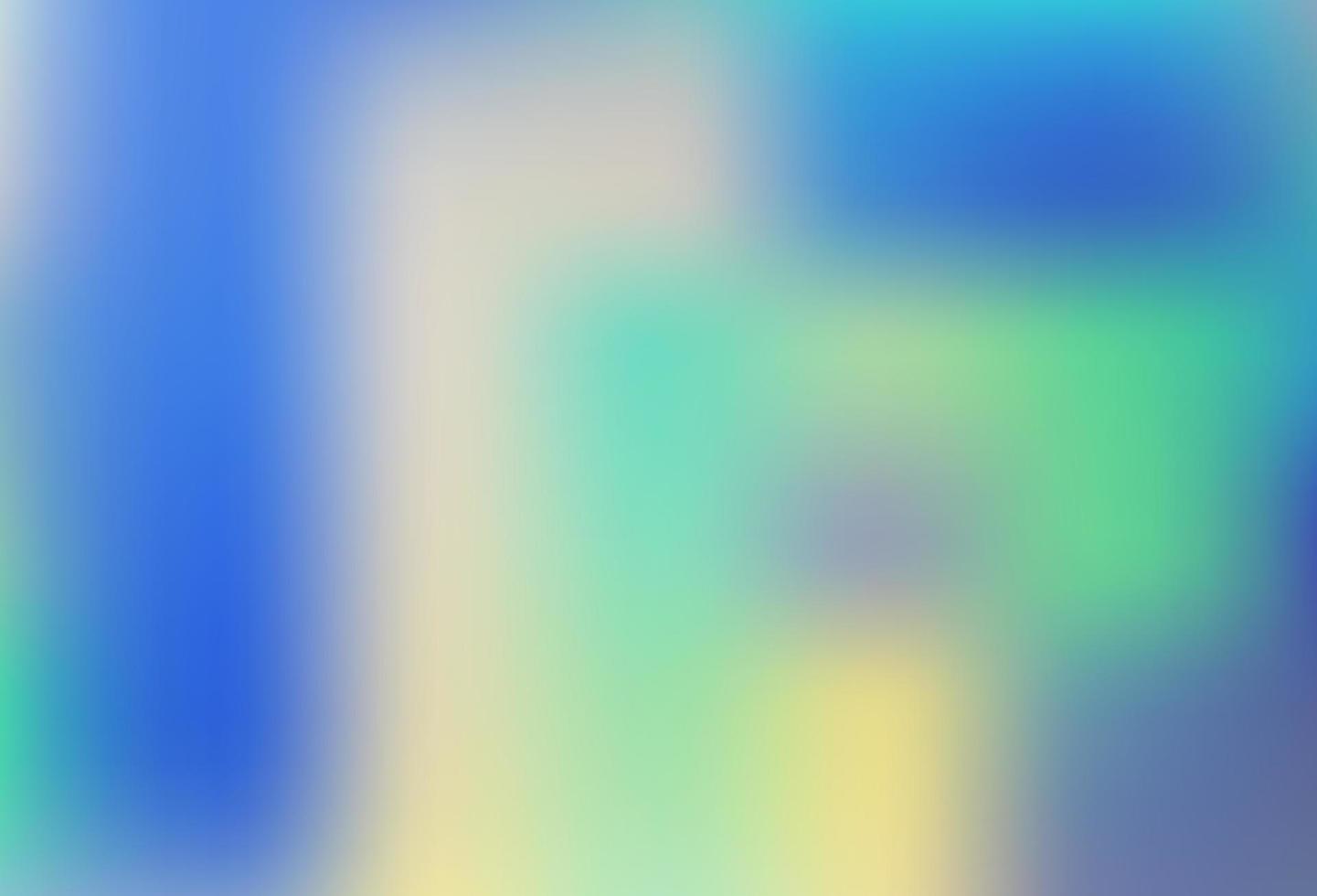 Light Blue, Yellow vector blurred shine abstract template.