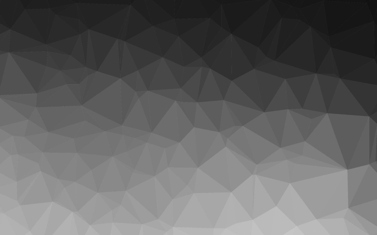 Light Silver, Gray vector triangle mosaic texture.