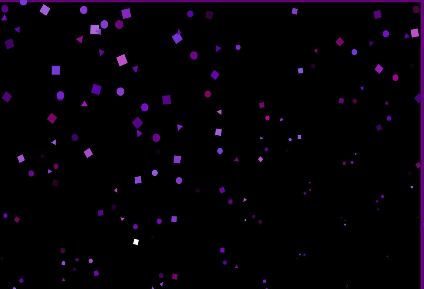 Light Purple vector backdrop with lines, circles, rhombus.