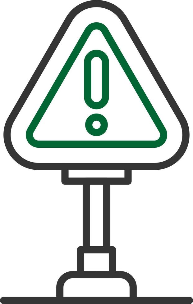 Traffic Sign Creative Icon Design vector