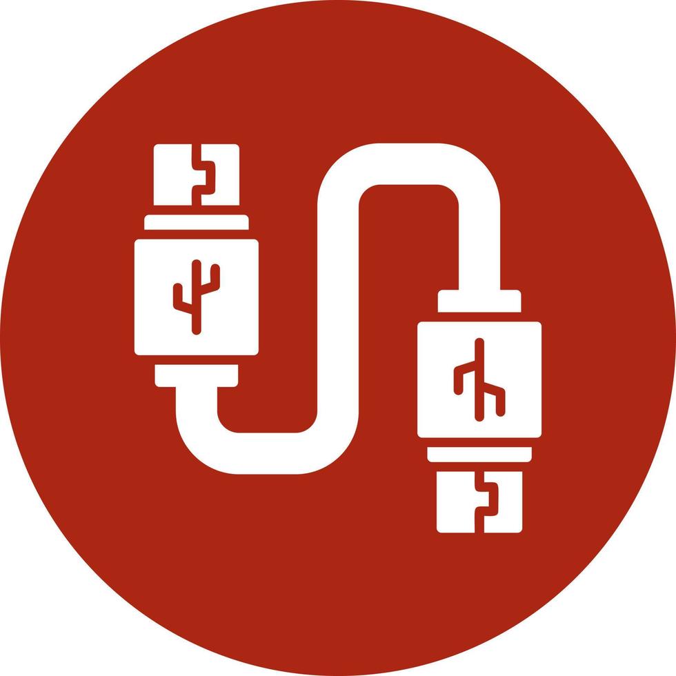 Usb Connection Creative Icon Design vector