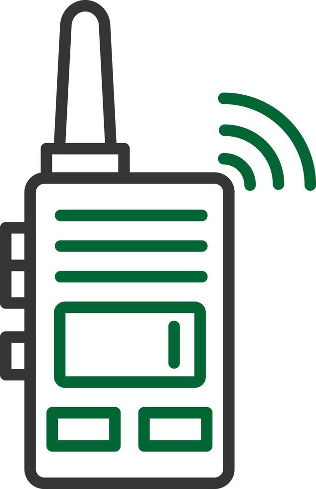 Walkie Talkie Creative Icon Design vector