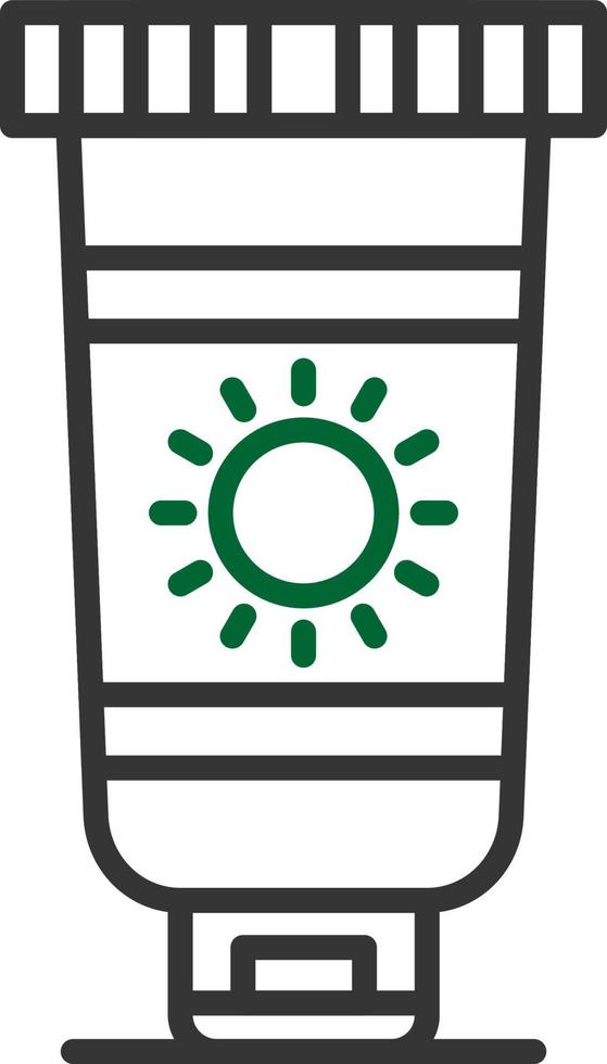 diseño de icono creativo de protector solar vector