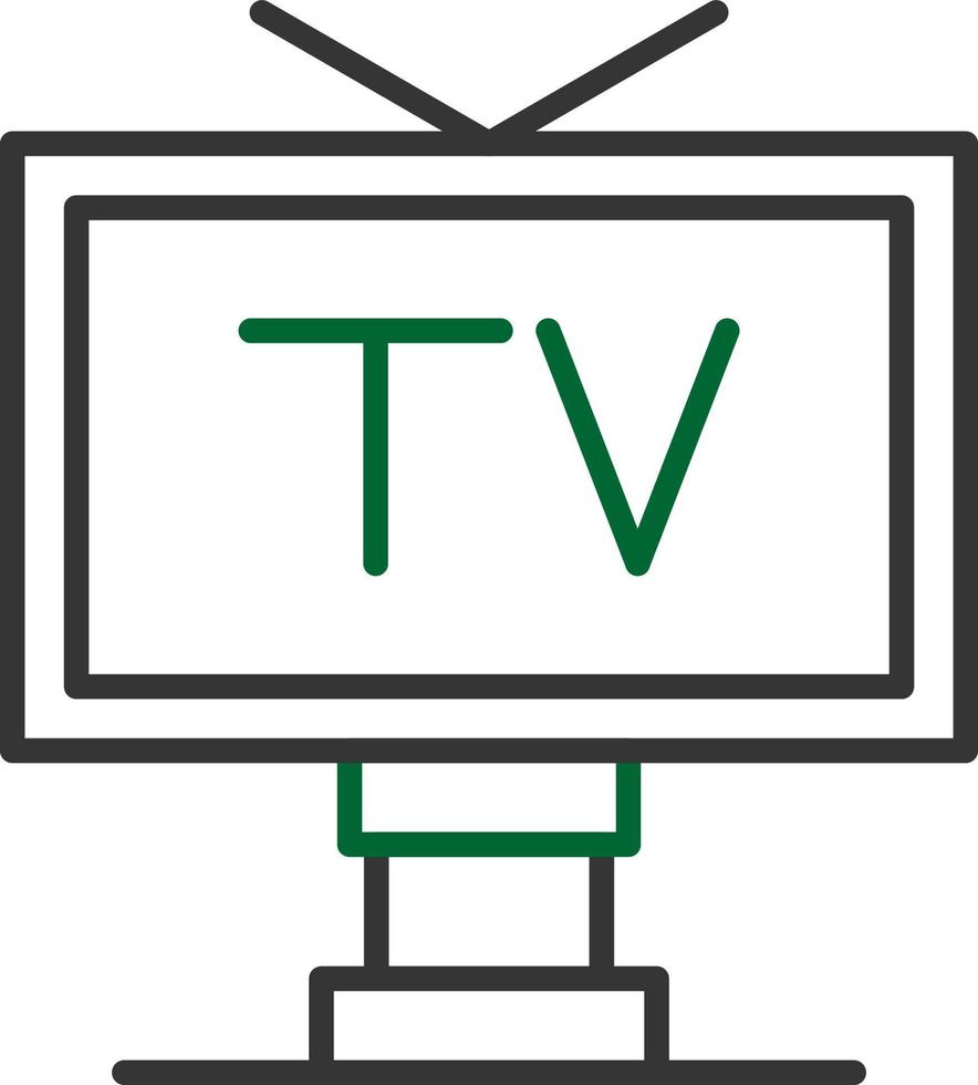 Tv Creative Icon Design vector