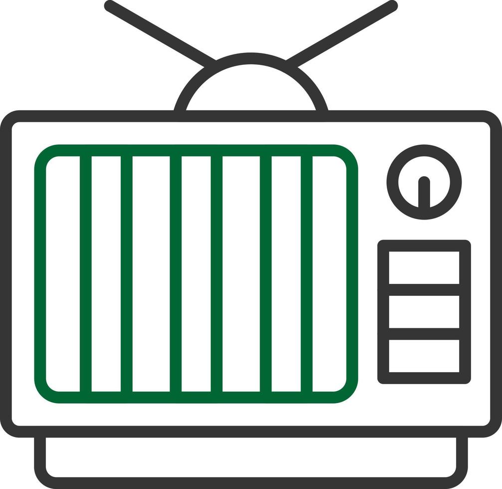 Tv Creative Icon Design vector