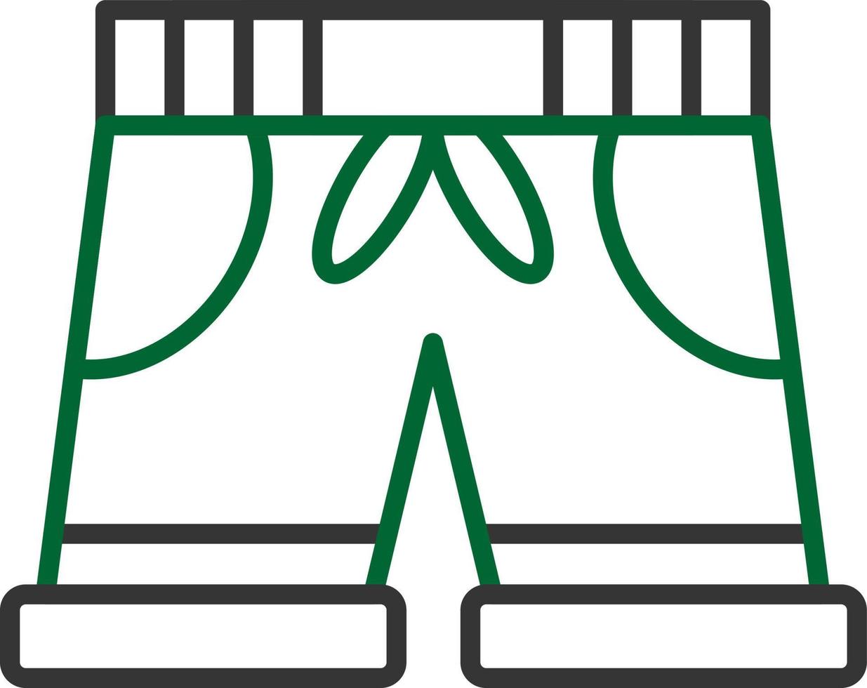 Swimsuit Creative Icon Design vector