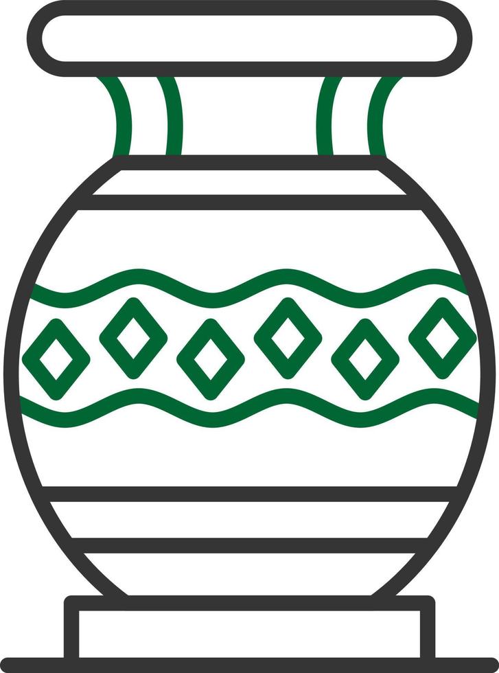 Vases Creative Icon Design vector