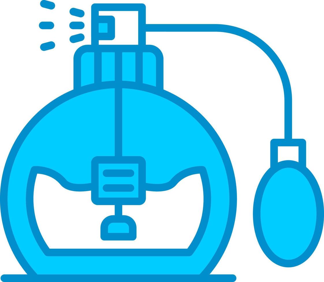 Perfume Creative Icon Design vector