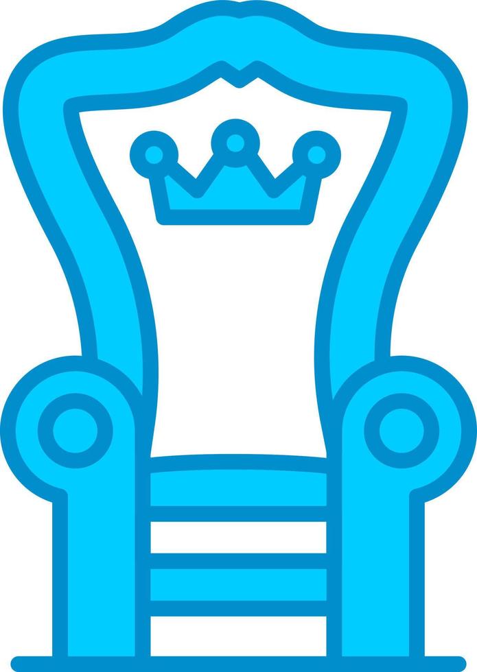 Throne Creative Icon Design vector