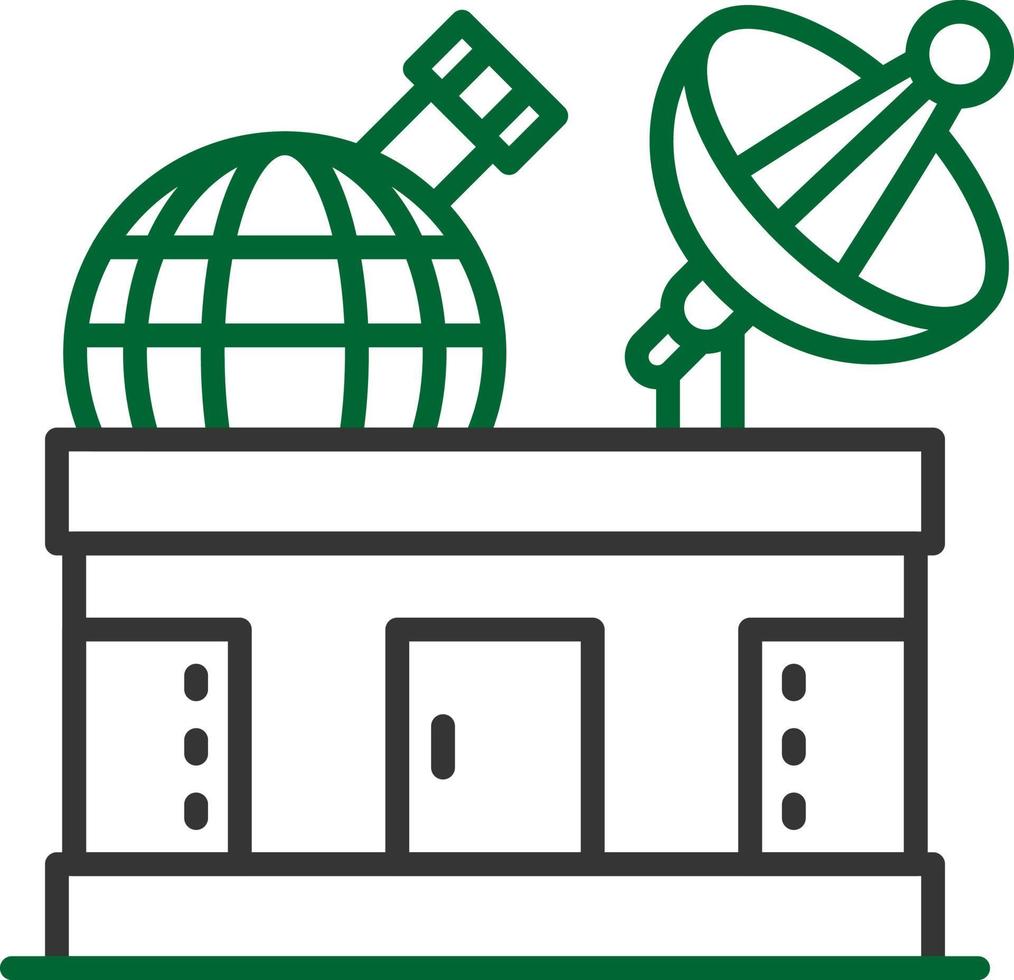 Observatory Creative Icon Design vector