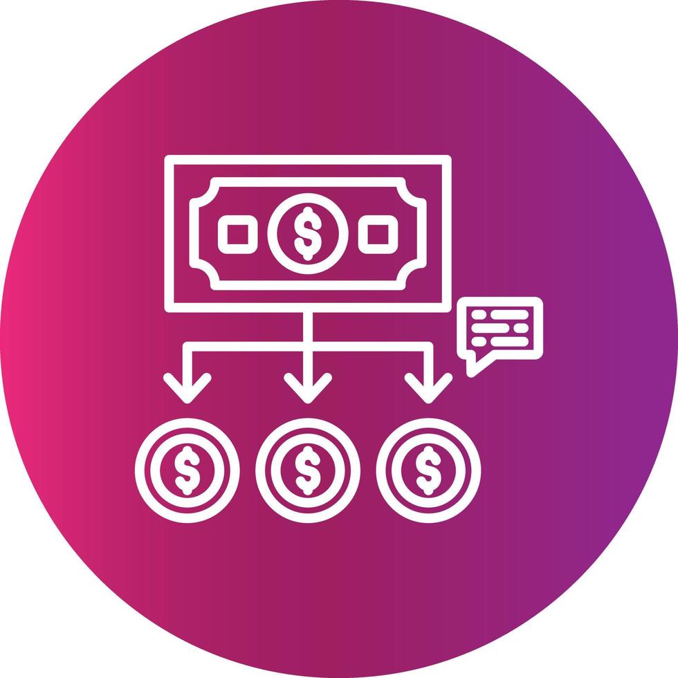 Money Creative Icon Design vector