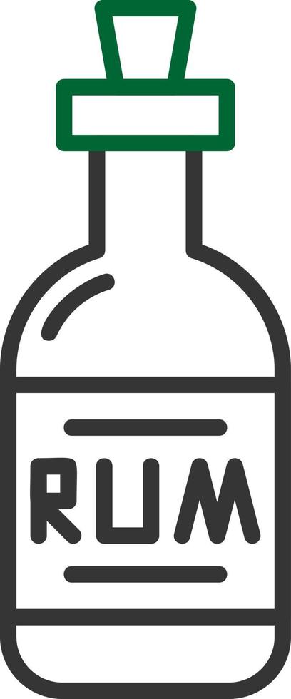 Rum Creative Icon Design vector