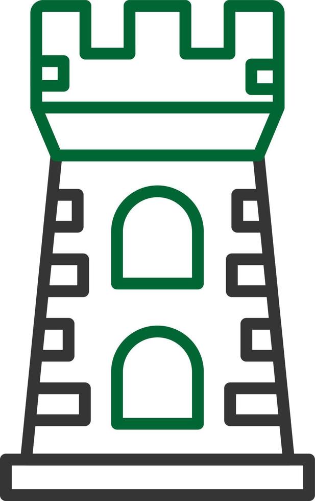 Tower Creative Icon Design vector