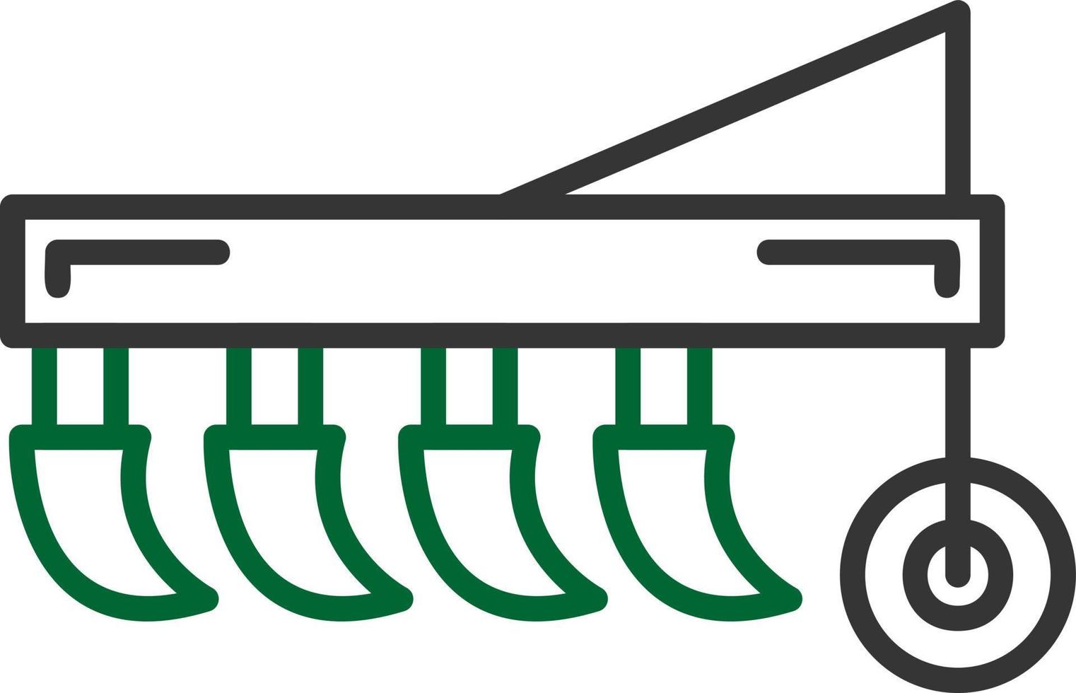 Plow Creative Icon Design vector