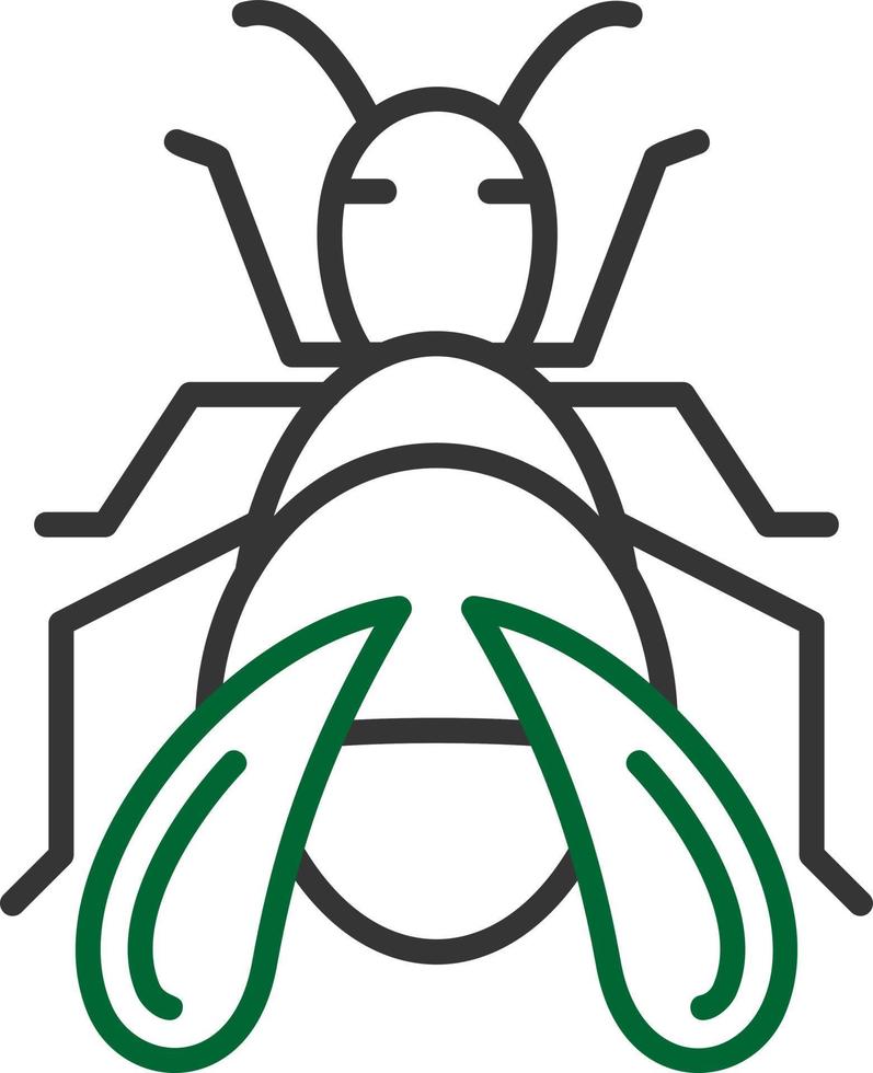Bug Creative Icon Design vector