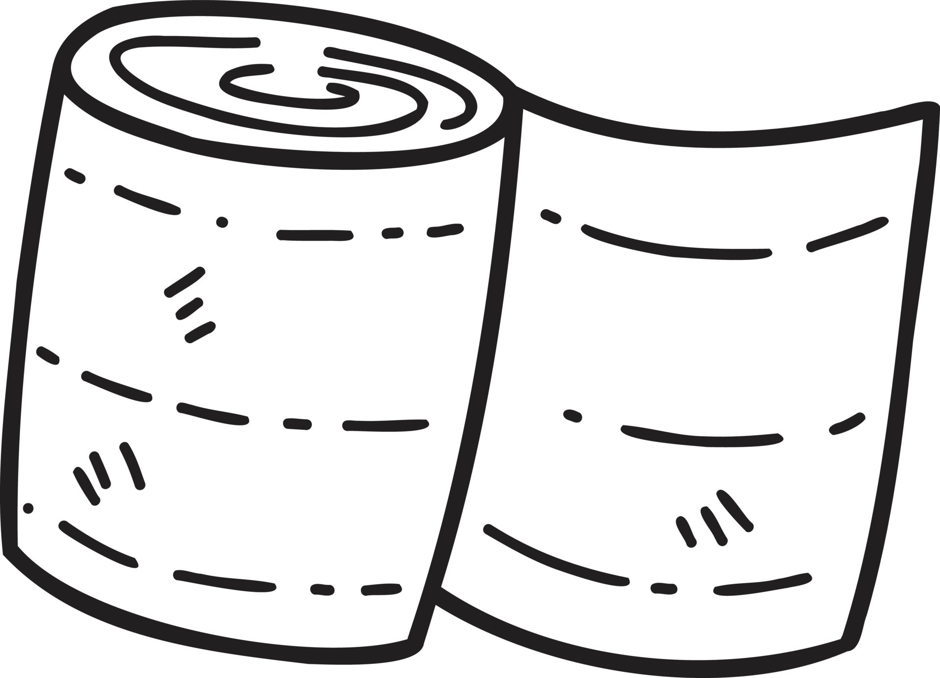 hand-drawn-gauze-bandage-illustration-15429796-vector-art-at-vecteezy