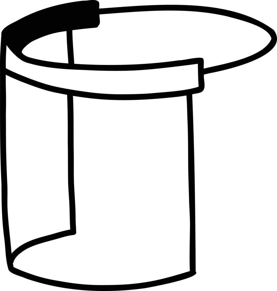 Hand Drawn face shield illustration 15429836 Vector Art at Vecteezy