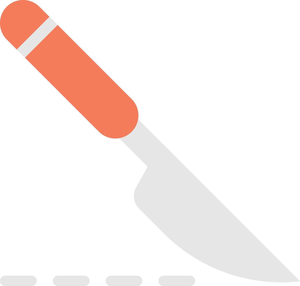 scalpel illustration in minimal style vector