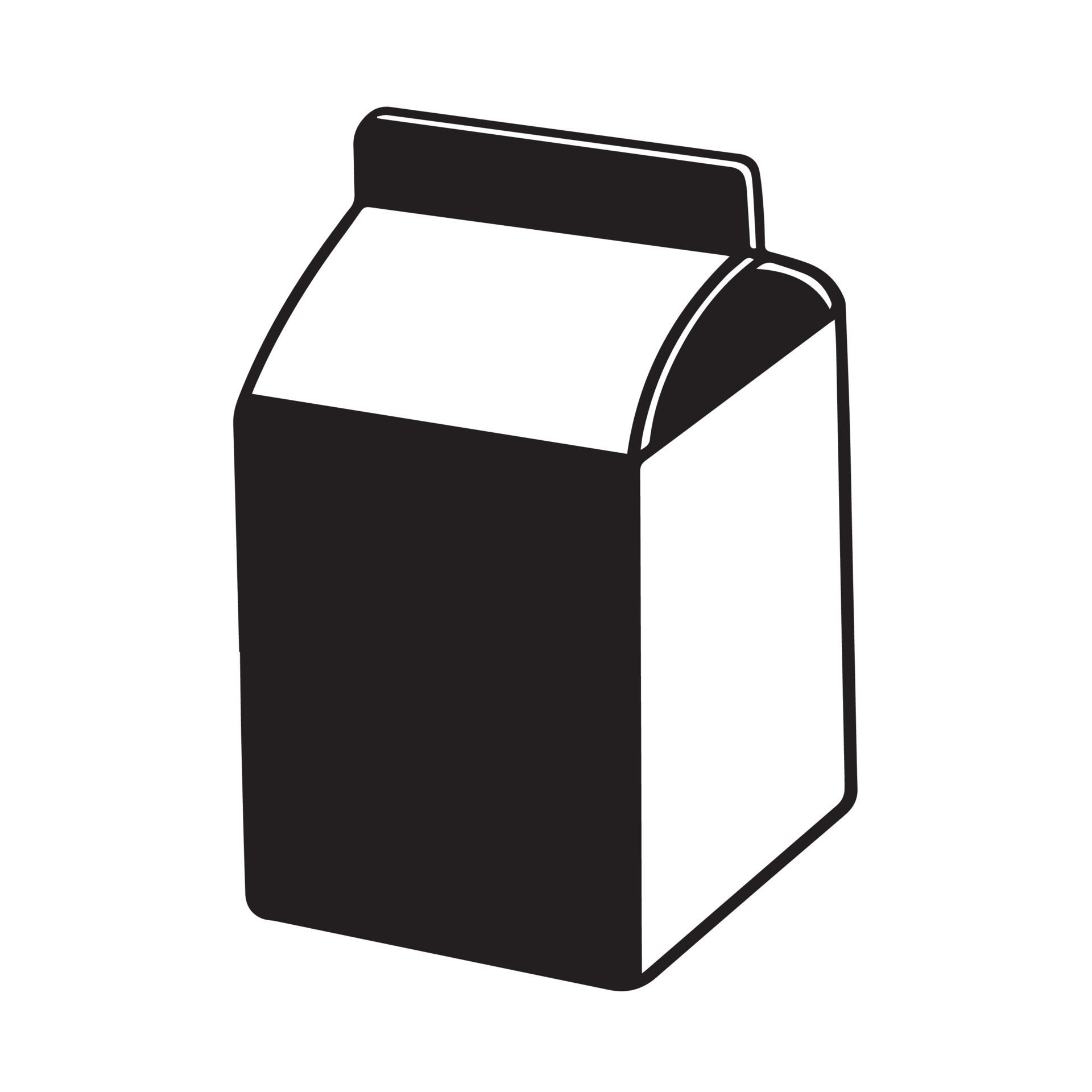 peque-a-silueta-de-icono-vectorial-de-cart-n-de-leche-en-blanco-y-negro