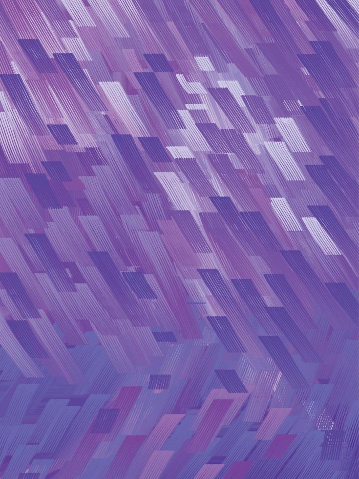 Purple pen brush grunge textured vector background isolated. Vertical abstract wallpaper template.