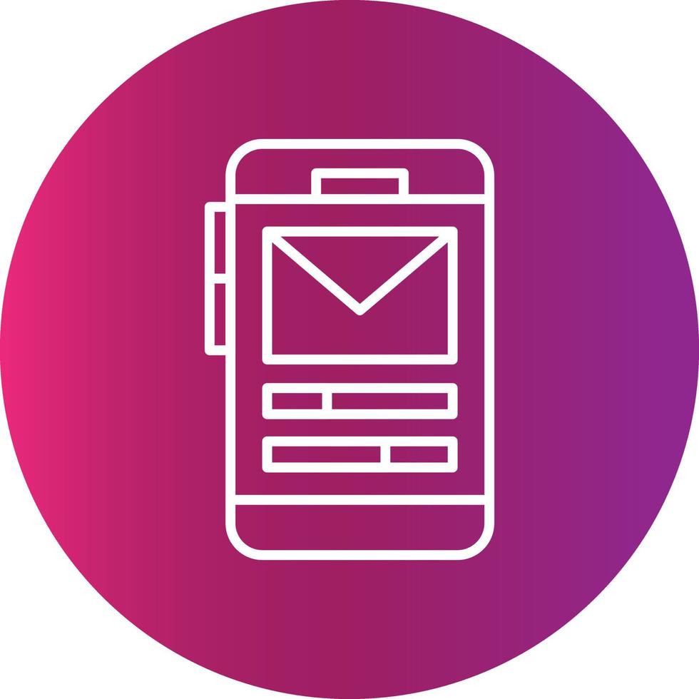 Email Creative Icon Design vector
