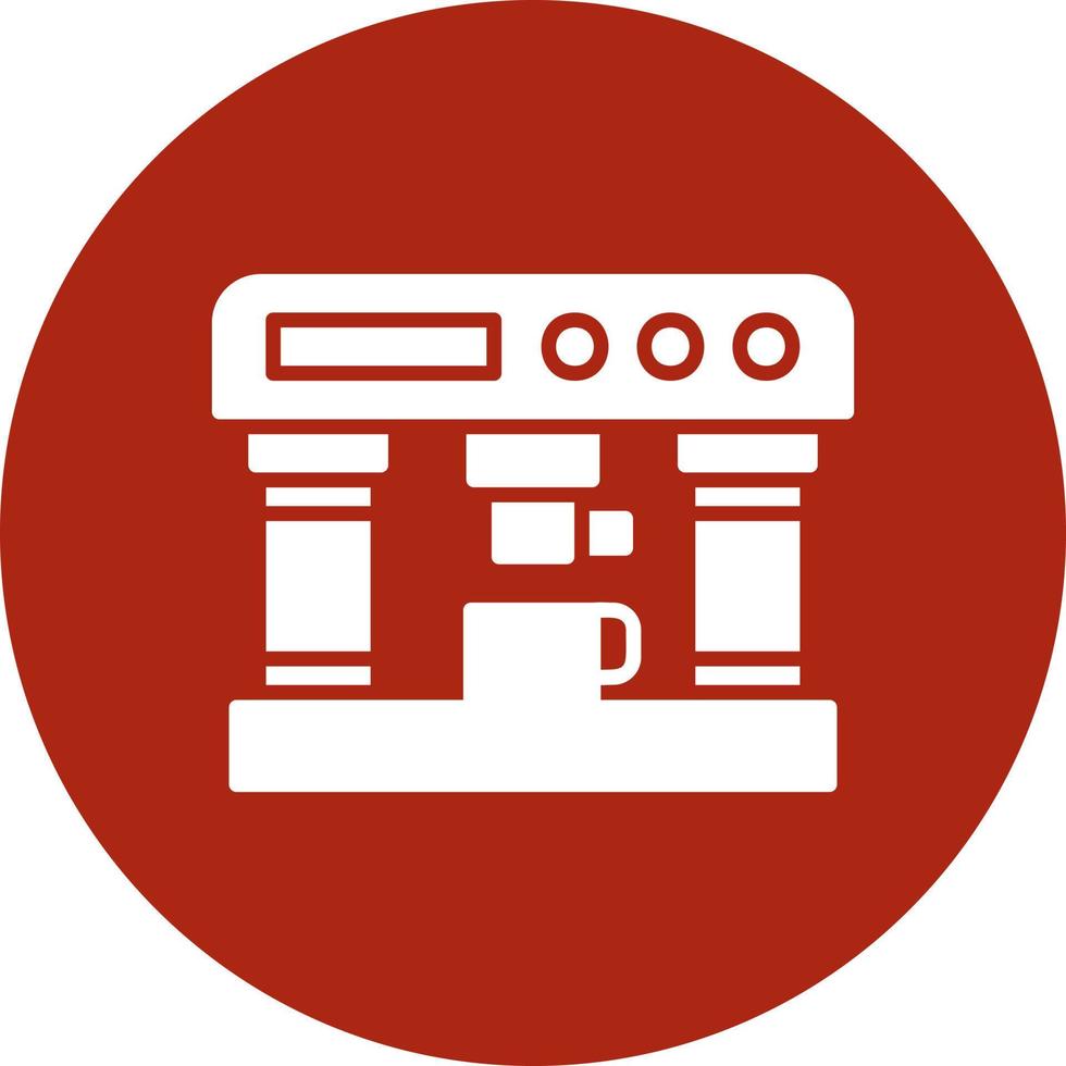 Coffee Maker Creative Icon Design vector