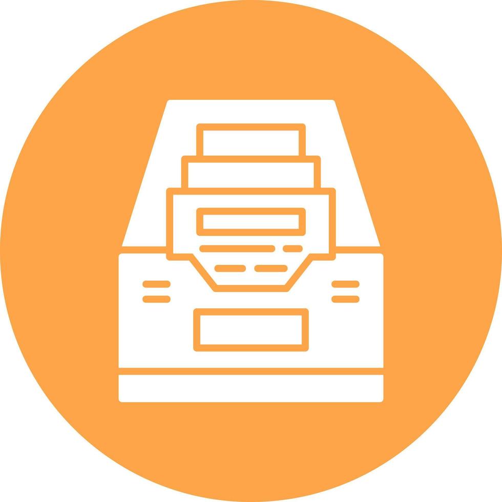 Files Box Creative Icon Design vector