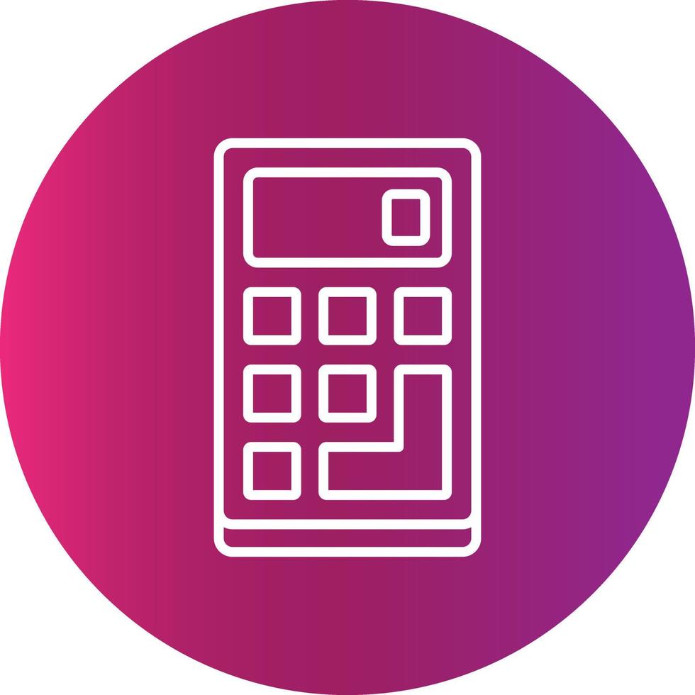 Calculator Creative Icon Design vector