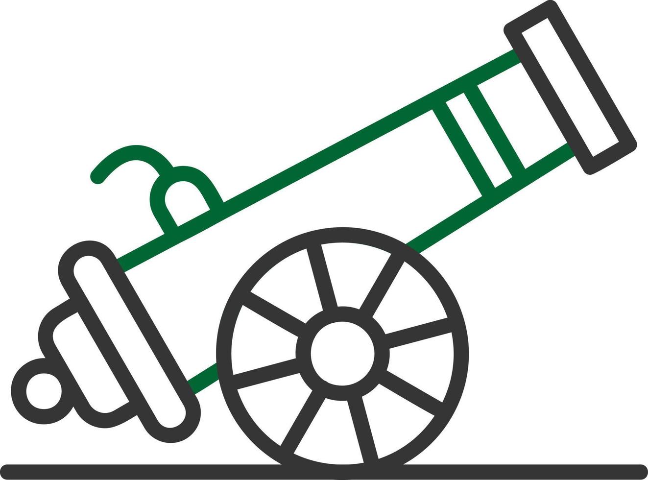 Cannon Creative Icon Design vector