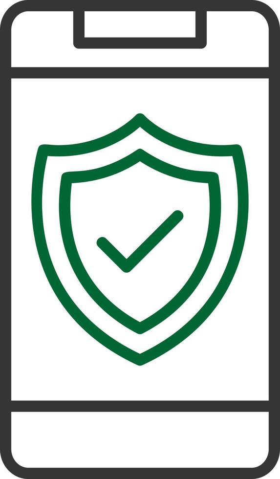 Phone Insurance Creative Icon Design vector