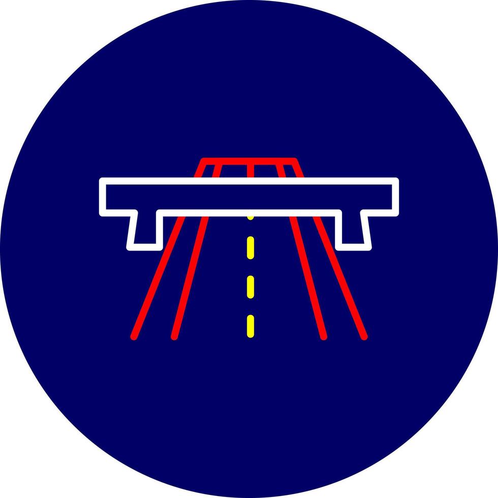 diseño de icono creativo de carretera vector