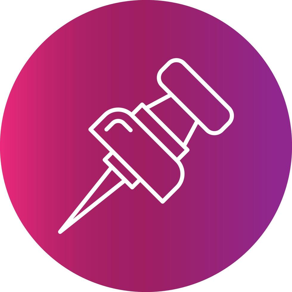 Pin Creative Icon Design vector