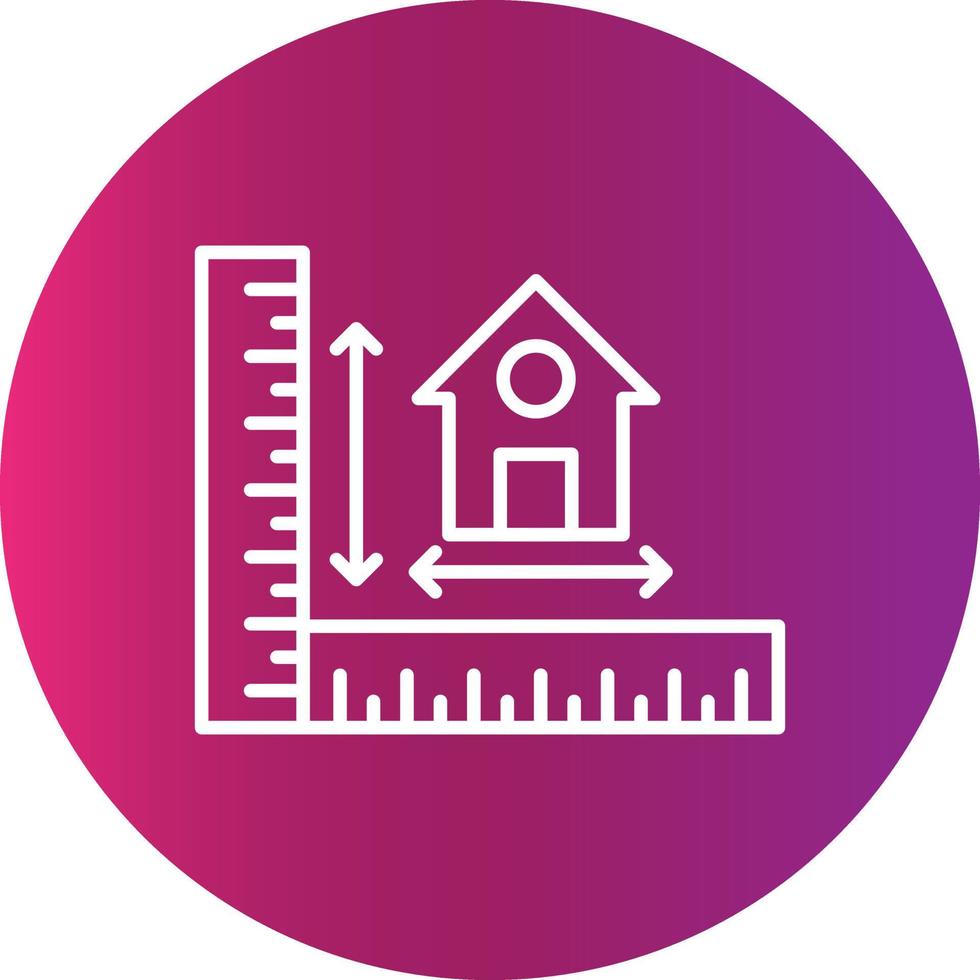 Measure Creative Icon Design vector