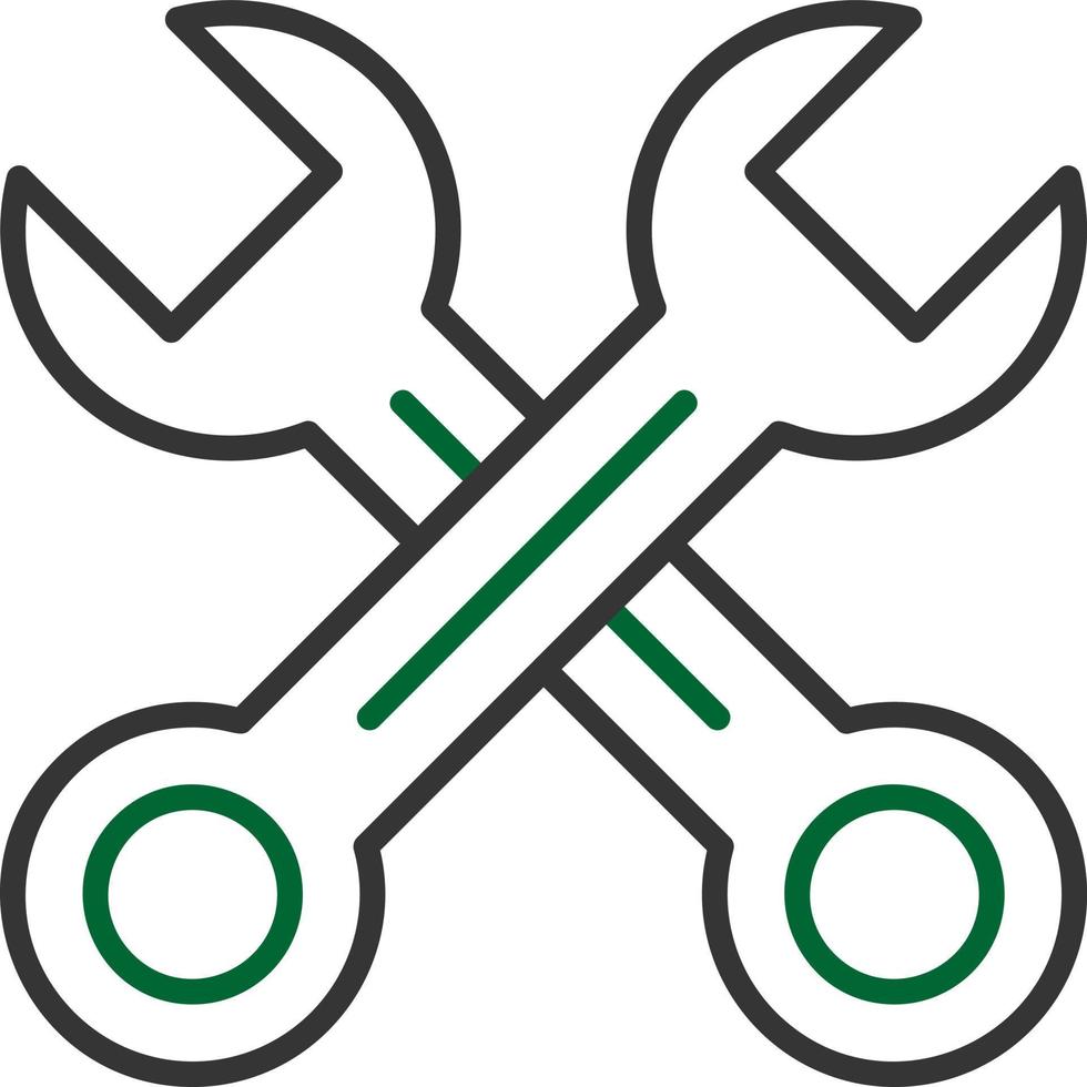 Key Mechanic Creative Icon Design vector