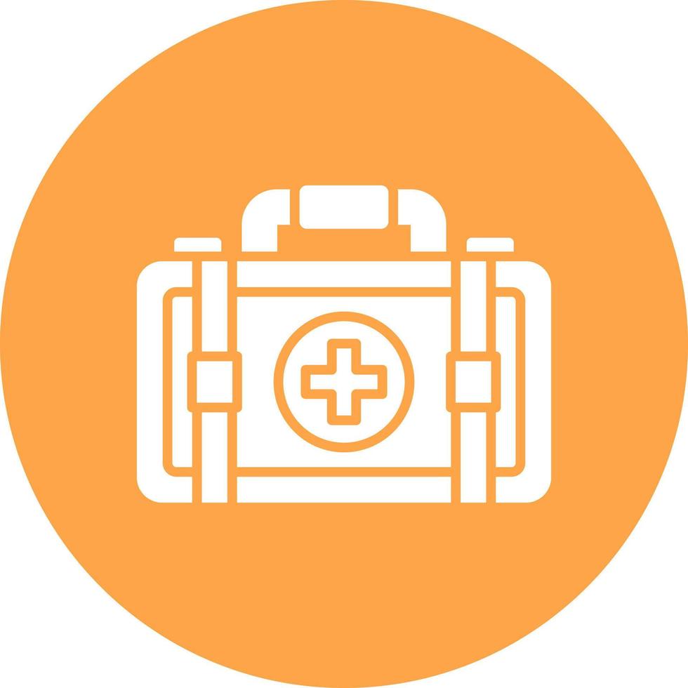 First Aid Kit Creative Icon Design vector